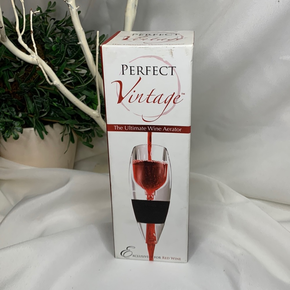 NIB Perfect Vintage the Ultimate WINE AERATOR for red wine